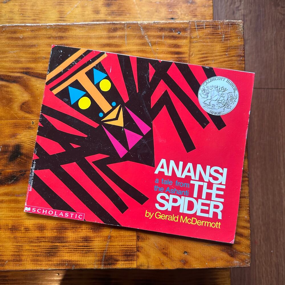 Vintage 1993 Anansi The Spider A Tale From The Ashanti Ghanian Paperback Book